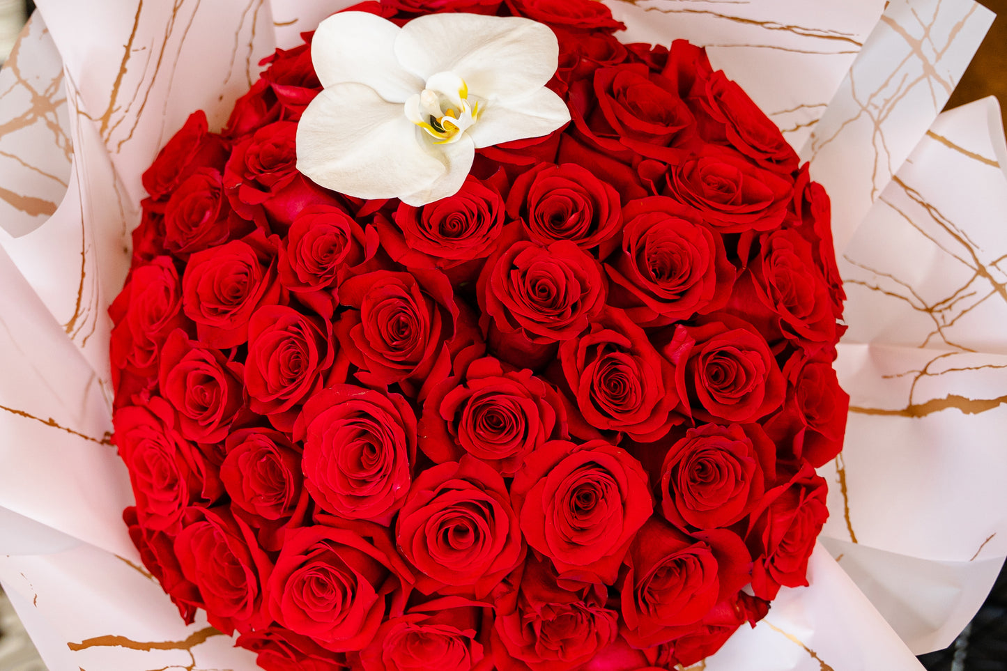 The proposal 50 rosas rojas
